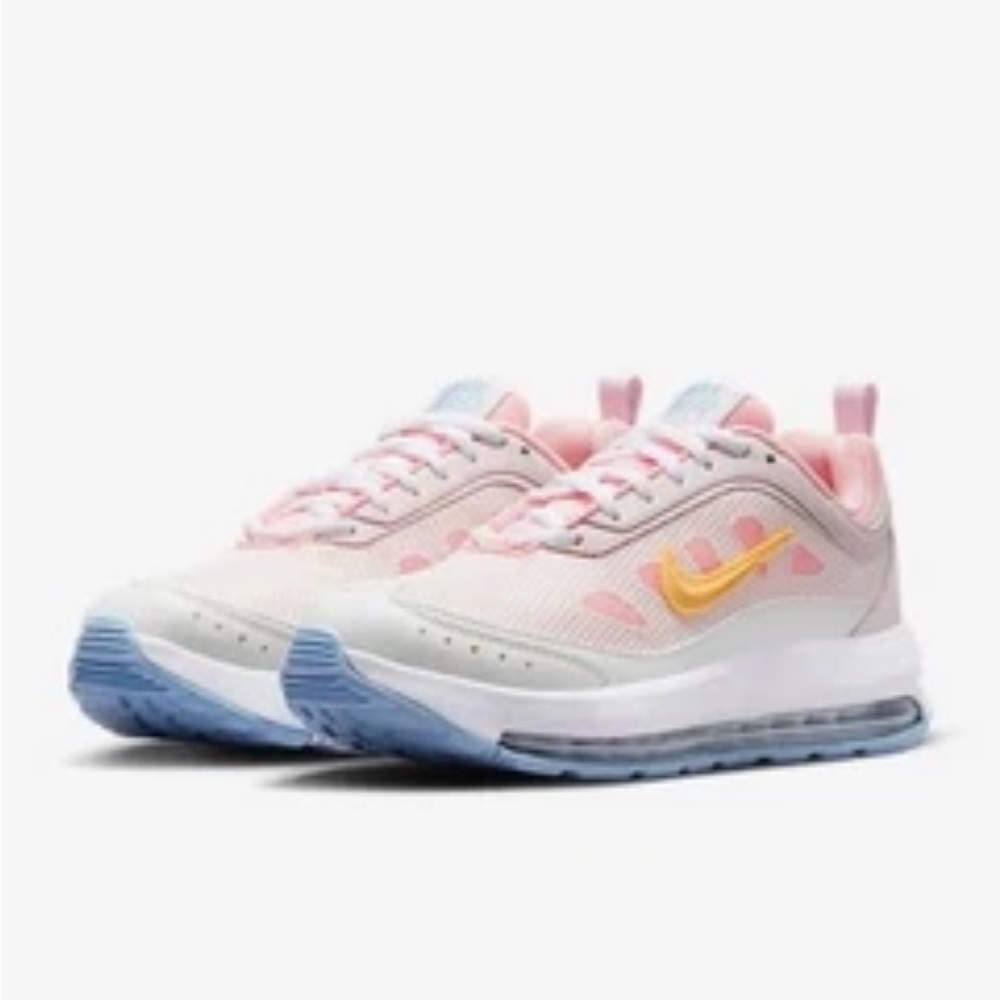 Women Nike AIR MAX AP Shoes Sneakers Summit White/pink/Topaz Gold